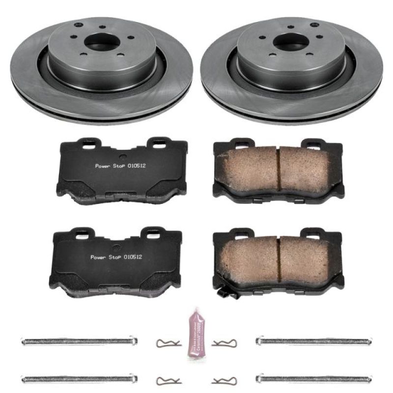 Picture of Power Stop 09-13 Infiniti FX50 Rear Autospecialty Brake Kit