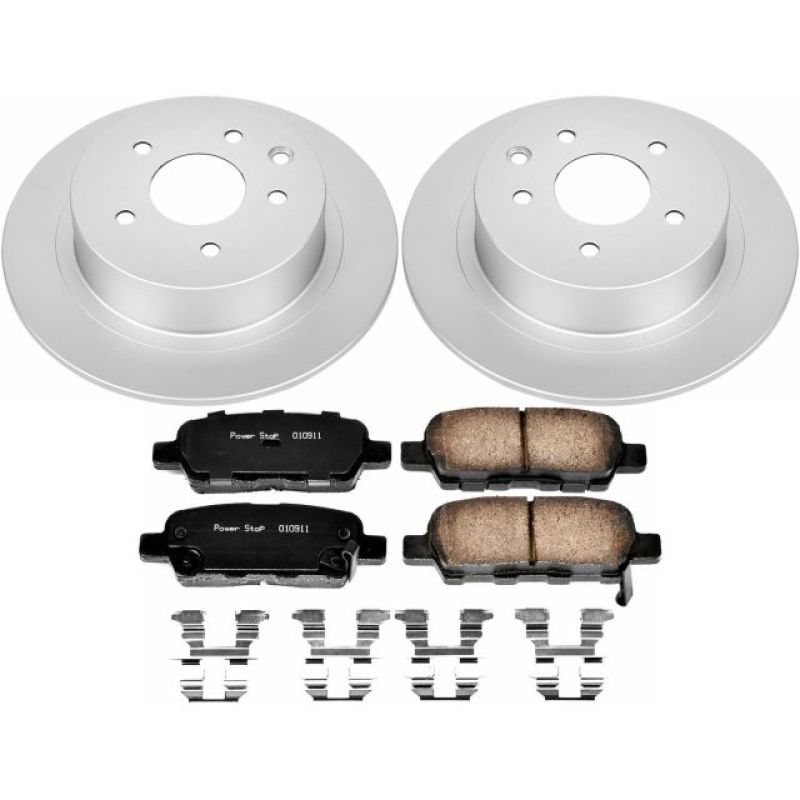 Picture of Power Stop 07-10 Nissan Altima Rear Z17 Evolution Geomet Coated Brake Kit