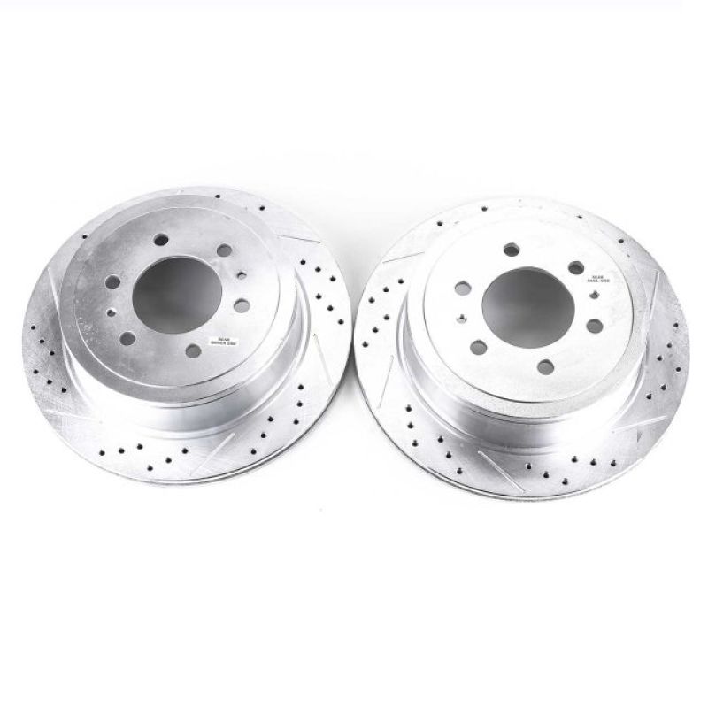 Picture of PowerStop PSB Evolution Drill/Slot Rotor Brake Rotors - AR8598XPR