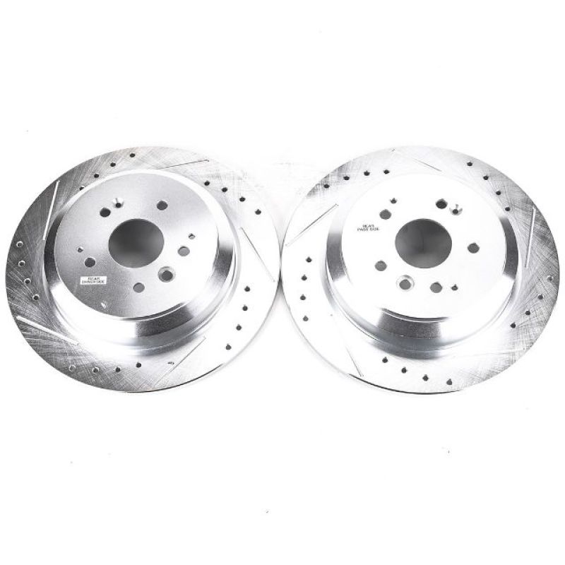 Picture of PowerStop PSB Evolution Drill/Slot Rotor Brake Rotors - JBR1587XPR