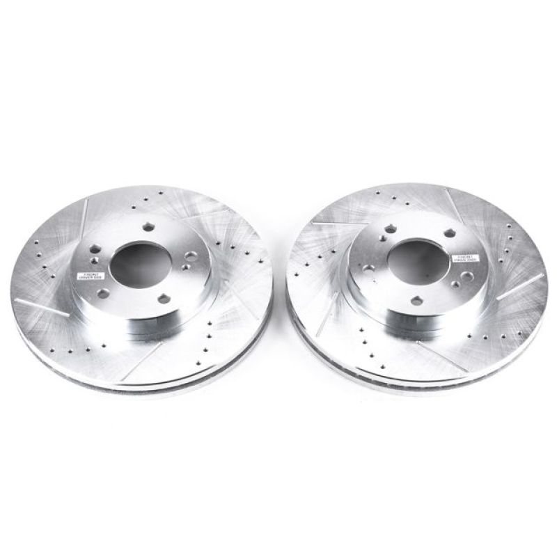 Picture of PowerStop PSB Evolution Drill/Slot Rotor Brake Rotors - JBR758XPR