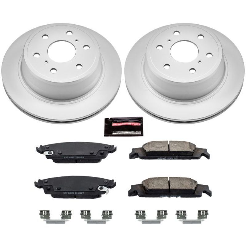 Picture of Power Stop 15-19 Cadillac Escalade Rear Z17 Evolution Geomet Coated Brake Kit
