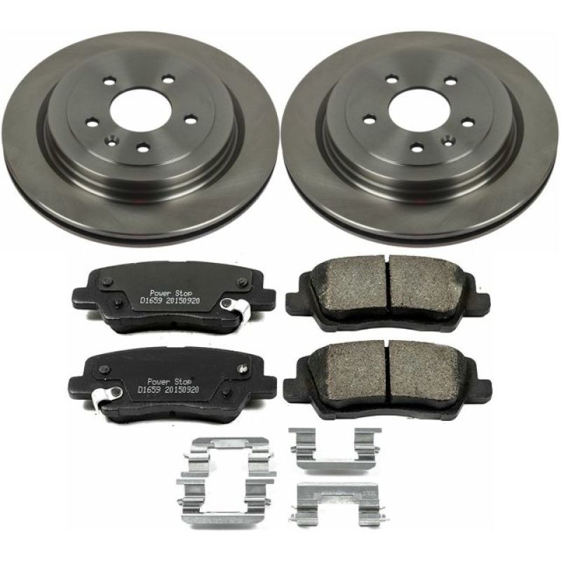 Picture of Power Stop 13-15 Cadillac ATS Rear Autospecialty Brake Kit