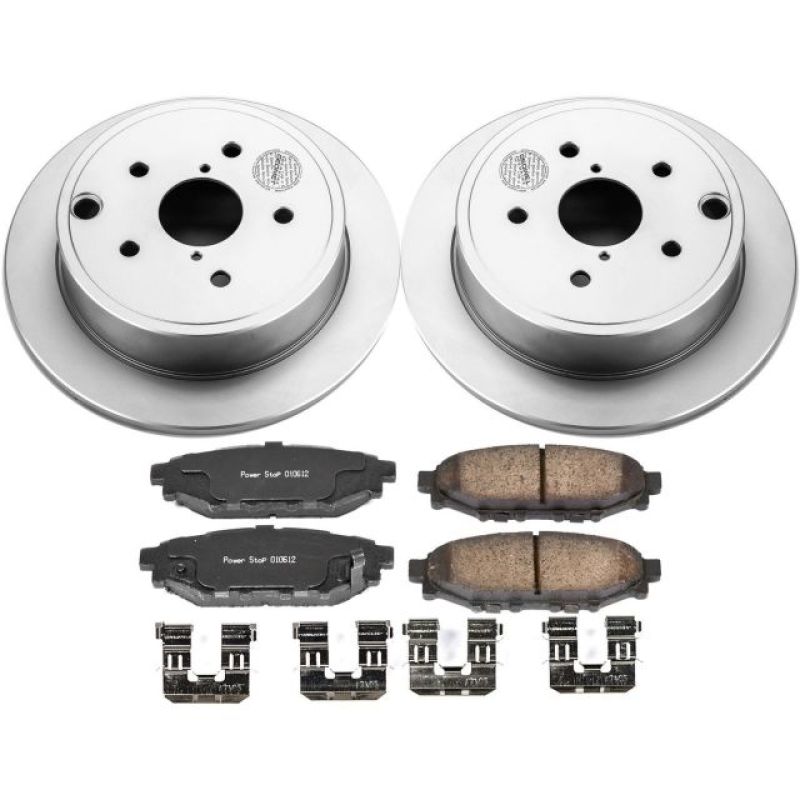 Picture of Power Stop 15-19 Subaru WRX Rear Z17 Evolution Geomet Coated Brake Kit