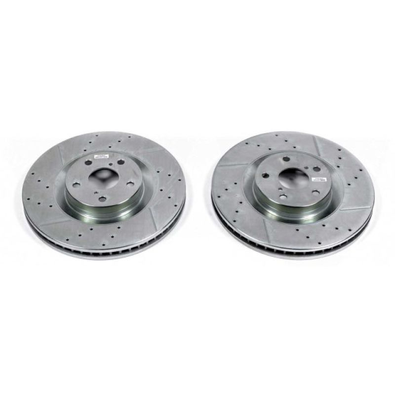 Picture of PowerStop PSB Evolution Drill/Slot Rotor Brake Rotors - JBR1568XPR