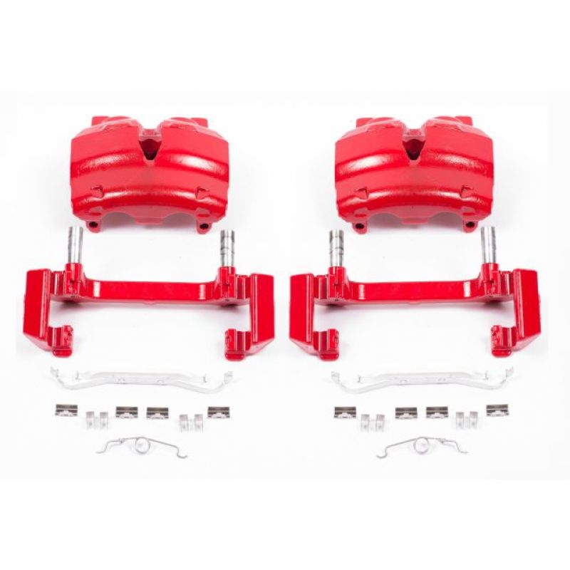 Picture of Power Stop 03-06 Ford Expedition Front Red Calipers w/Brackets - Pair