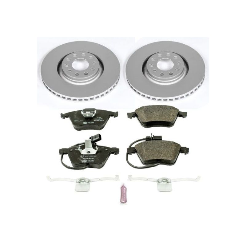 Picture of Power Stop 05-09 Audi A4 Front Euro-Stop Brake Kit