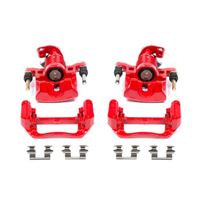 Picture of Power Stop 04-05 Pontiac Grand Prix Rear Red Calipers w/Brackets - Pair
