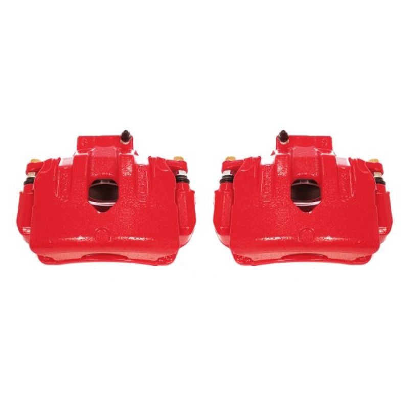 Picture of Power Stop 10-16 Hyundai Genesis Coupe Front Red Calipers w/Brackets - Pair