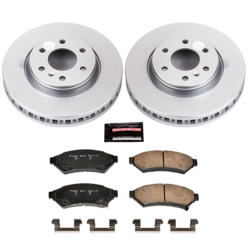 Picture of Power Stop 06-07 Buick Terraza Front Z17 Evolution Geomet Coated Brake Kit