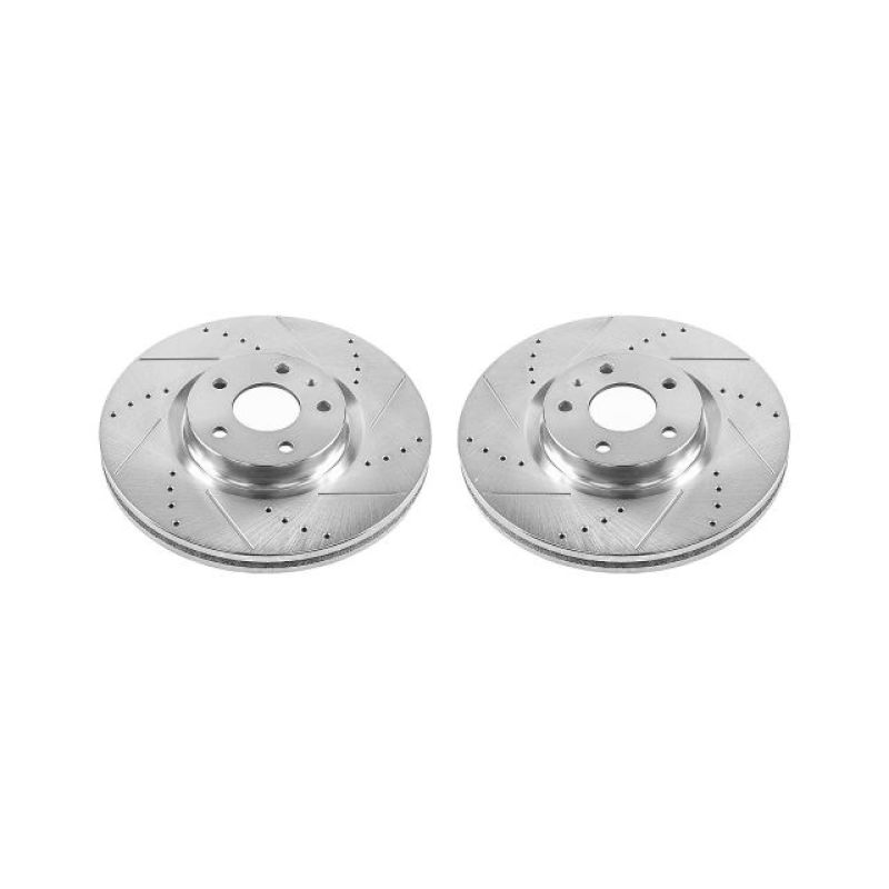 Picture of PowerStop PSB Evolution Drill/Slot Rotor Brake Rotors - AR85165XPR
