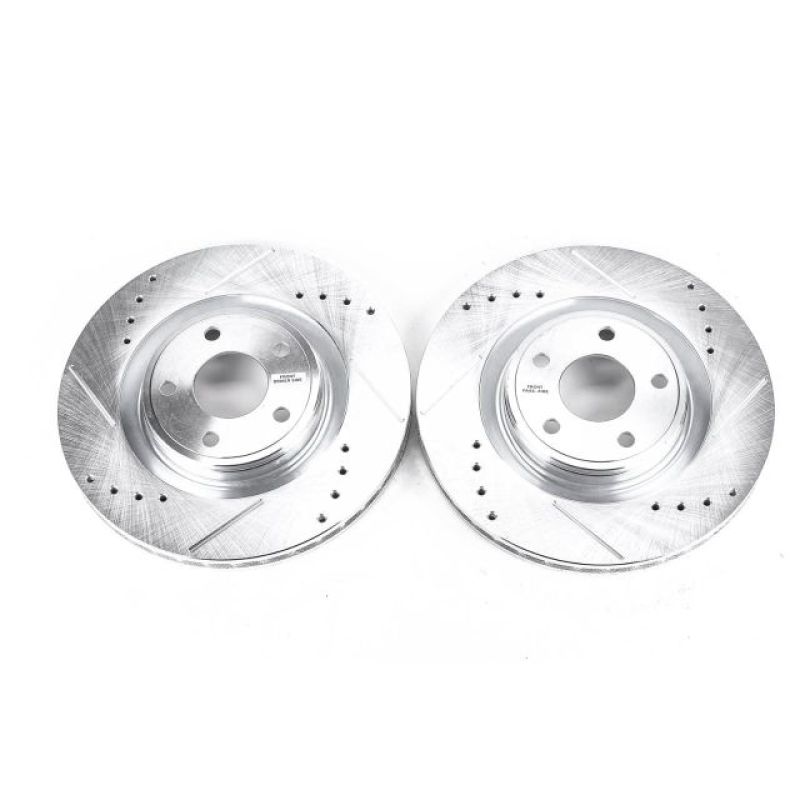 Picture of PowerStop PSB Evolution Drill/Slot Rotor Brake Rotors - AR82140XPR
