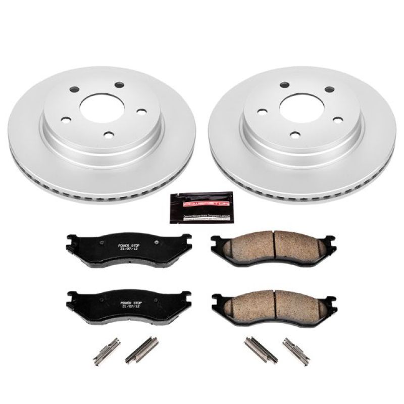Picture of Power Stop 04-06 Dodge Durango Front Z17 Evolution Geomet Coated Brake Kit