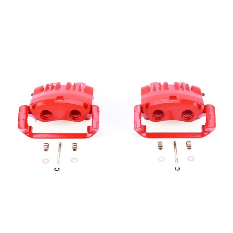 Picture of Power Stop 99-01 Ford Mustang Front Red Calipers w/Brackets - Pair