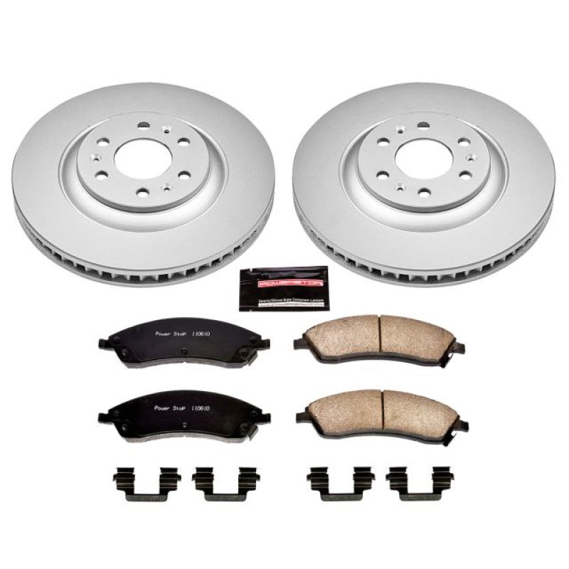 Picture of Power Stop 04-09 Cadillac SRX Front Z17 Evolution Geomet Coated Brake Kit