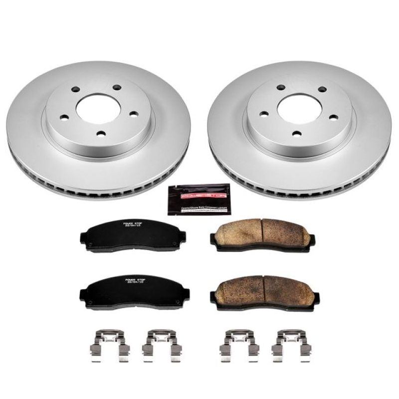 Picture of Power Stop 05-06 Chevrolet Equinox Front Z17 Evolution Geomet Coated Brake Kit