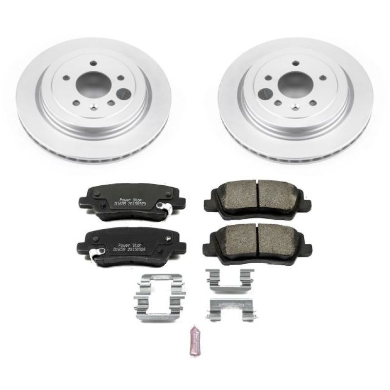 Picture of Power Stop 13-15 Cadillac ATS Rear Z17 Evolution Geomet Coated Brake Kit