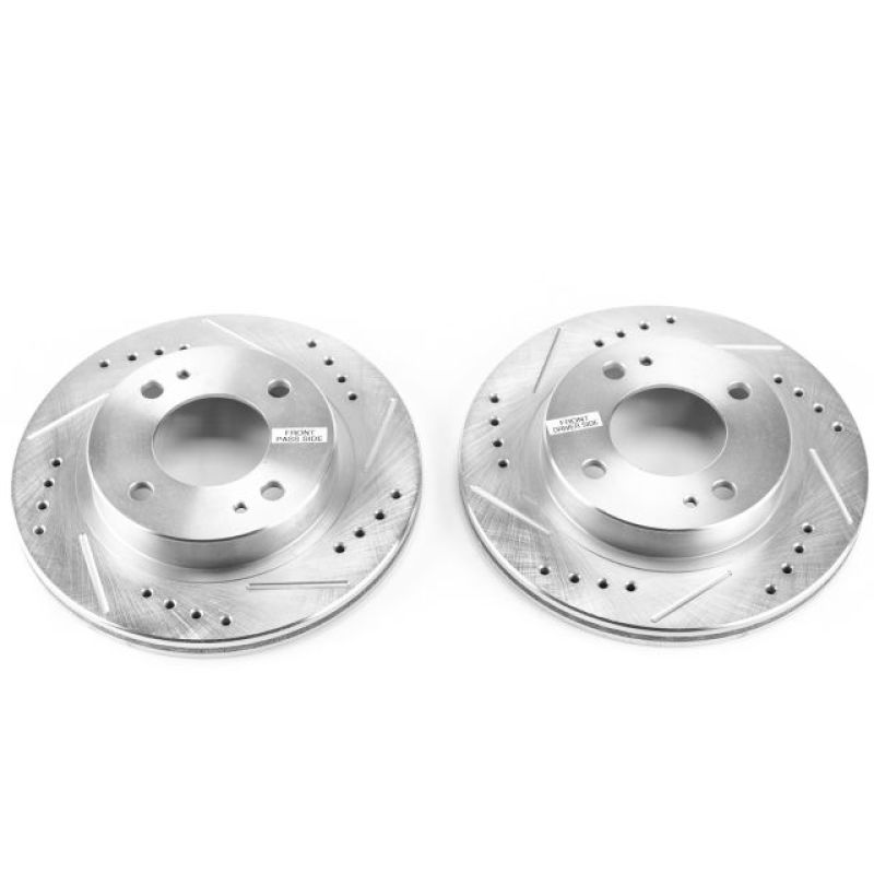 Picture of PowerStop PSB Evolution Drill/Slot Rotor Brake Rotors - JBR1722XPR