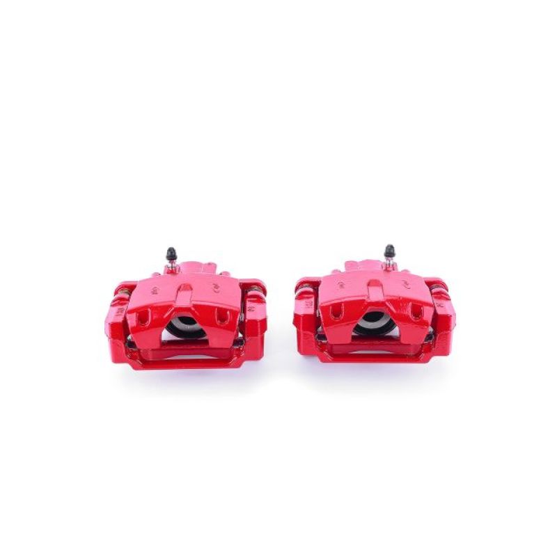 Picture of Power Stop 04-09 Cadillac SRX Rear Red Calipers w/Brackets - Pair