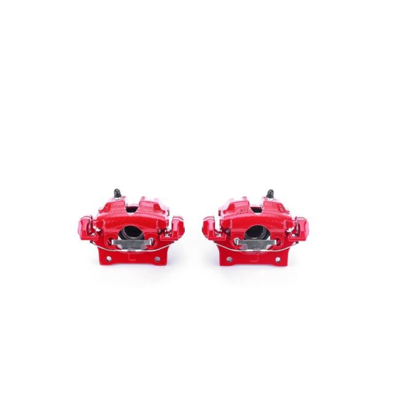 Picture of Power Stop 2006 BMW 325i Rear Red Calipers w/Brackets - Pair
