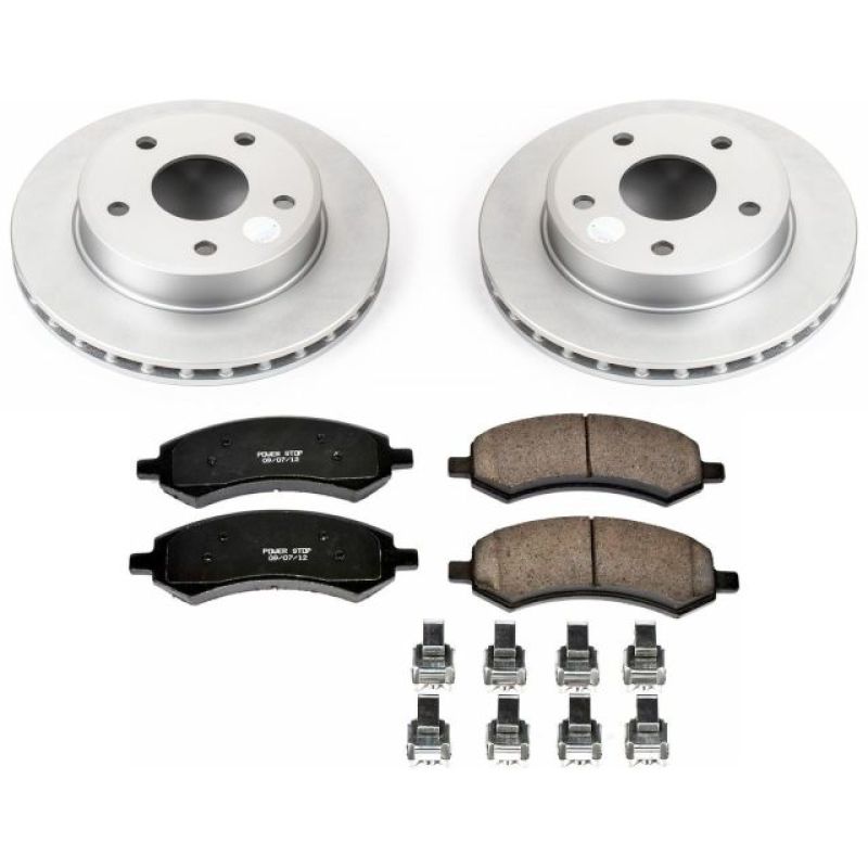 Picture of Power Stop 05-10 Dodge Dakota Front Z17 Evolution Geomet Coated Brake Kit