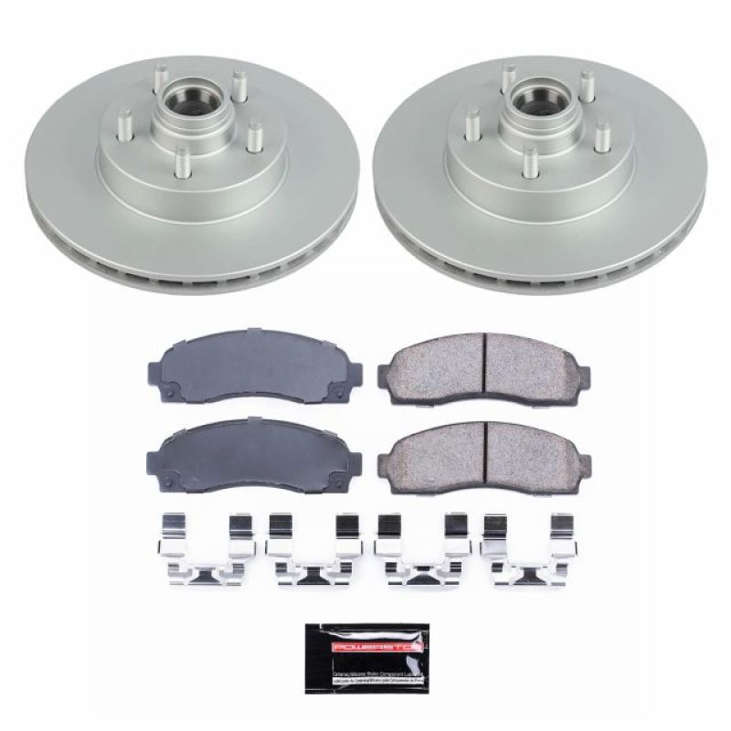 Picture of Power Stop 10-11 Ford Ranger Front Z17 Evolution Geomet Coated Brake Kit