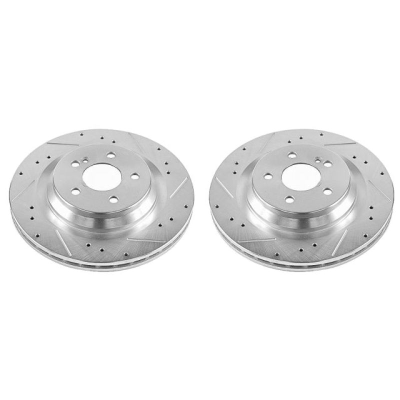 Picture of PowerStop PSB Evolution Drill/Slot Rotor Brake Rotors - EBR1052XPR