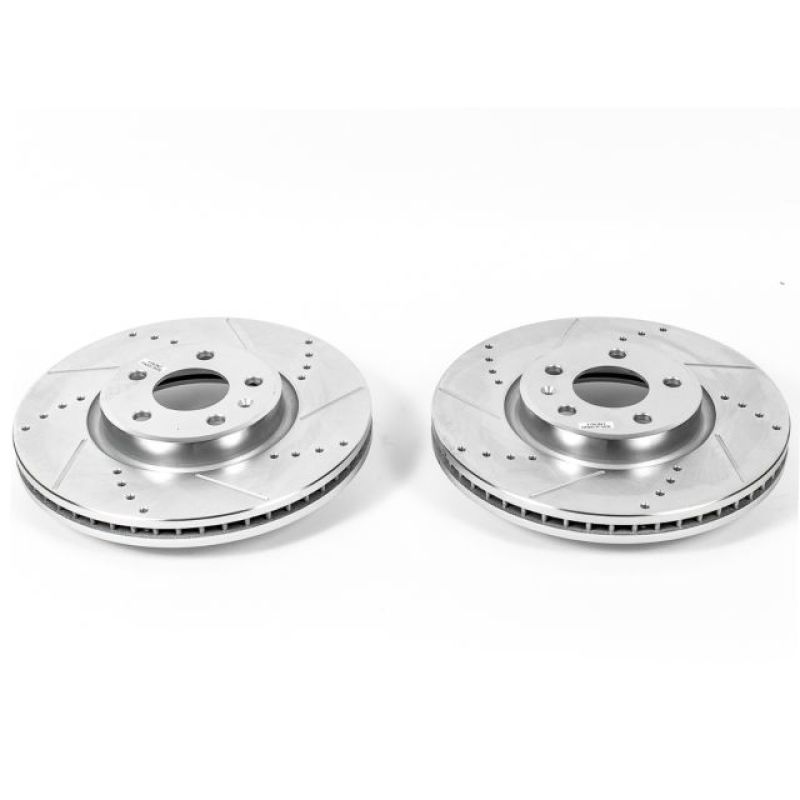 Picture of PowerStop PSB Evolution Drill/Slot Rotor Brake Rotors - EBR1208XPR