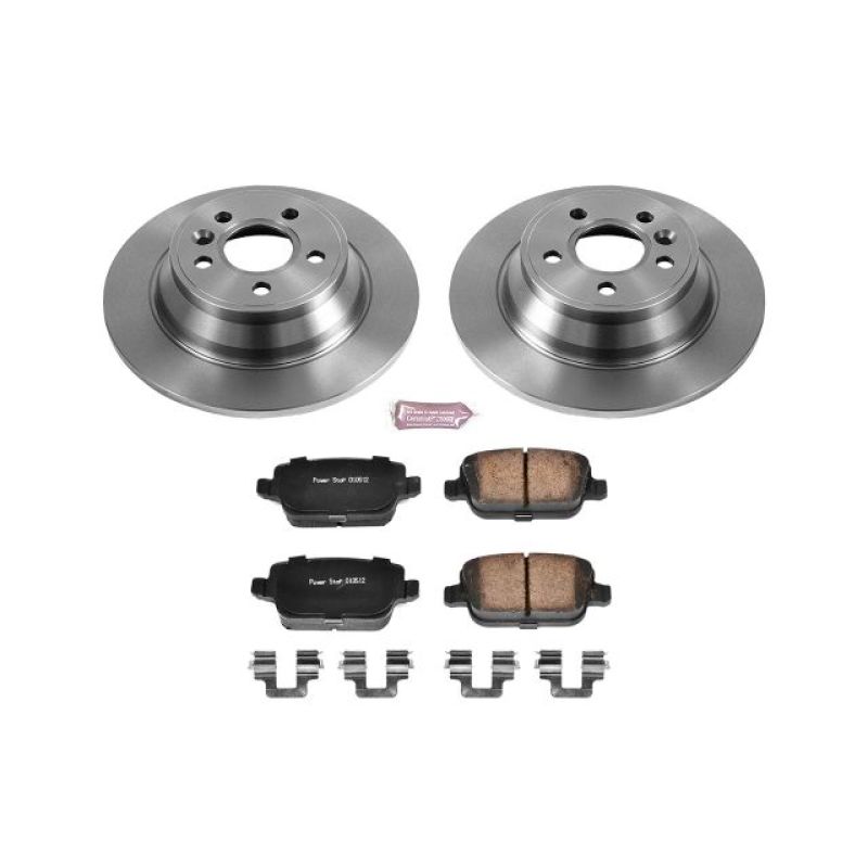 Picture of Power Stop 07-11 Volvo S80 Rear Autospecialty Brake Kit