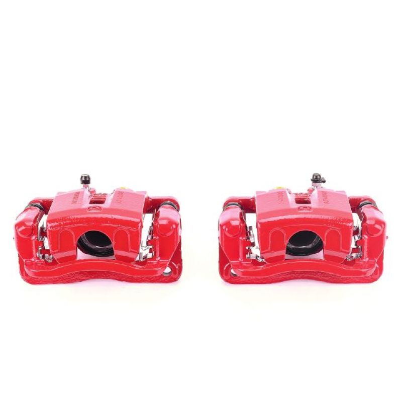 Picture of Power Stop 09-11 Hyundai Genesis Rear Red Calipers w/Brackets - Pair