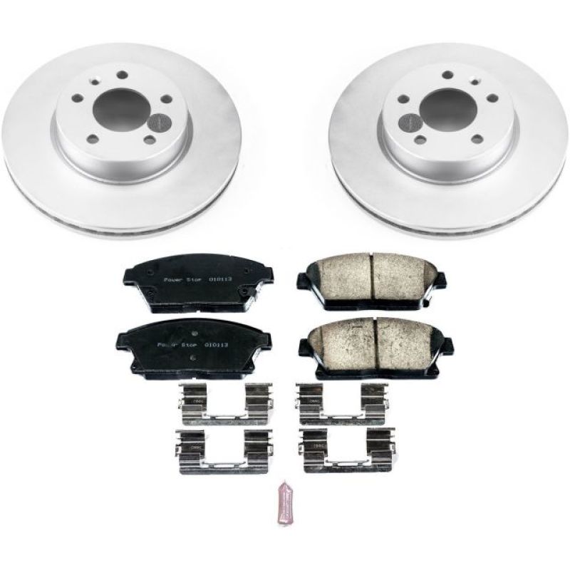Picture of Power Stop 13-18 Cadillac ATS Front Z17 Evolution Geomet Coated Brake Kit