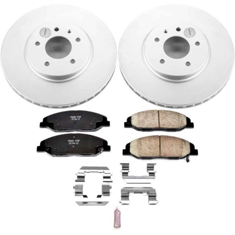 Picture of Power Stop 09-11 Cadillac STS Front Z17 Evolution Geomet Coated Brake Kit