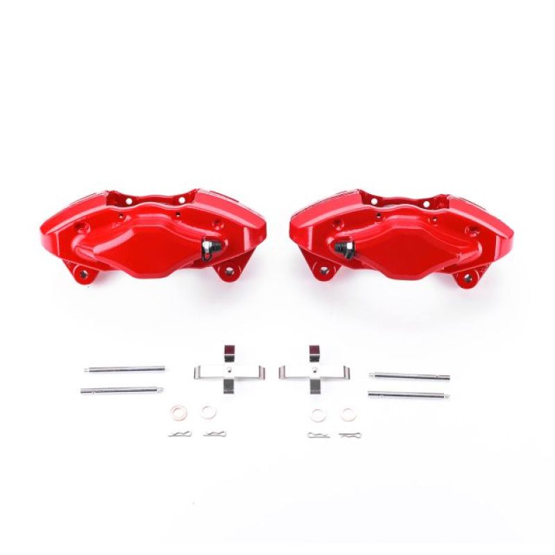 Picture of Power Stop 08-14 Subaru Impreza Rear Red Calipers w/o Brackets - Pair