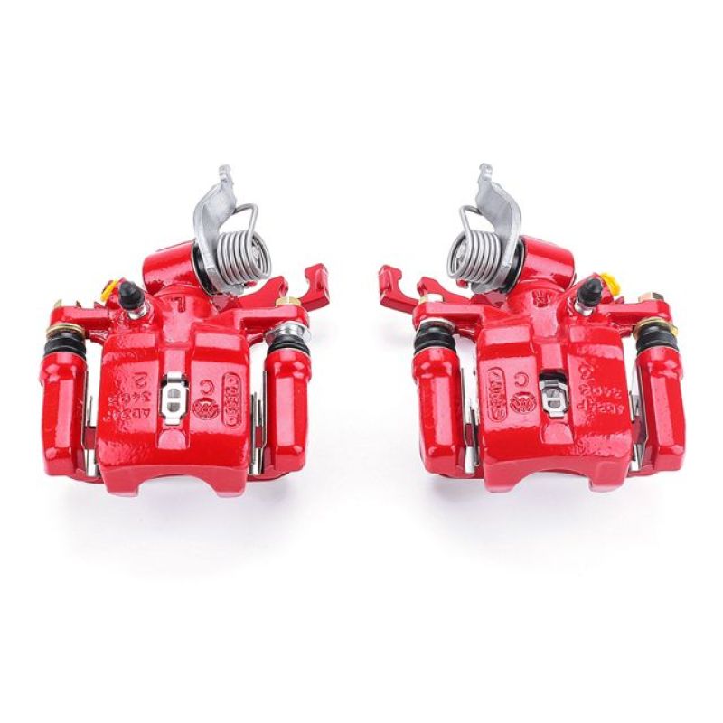 Picture of Power Stop 98-02 Honda Accord Rear Red Calipers w/Brackets - Pair