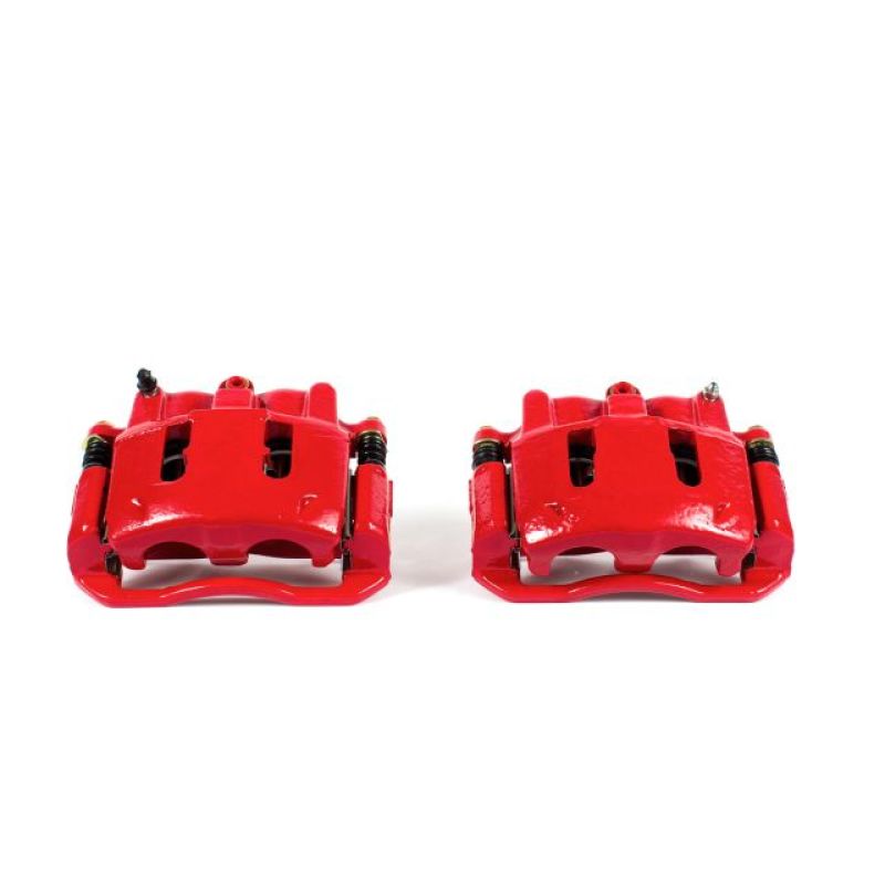 Picture of Power Stop 95-02 Ford Ranger Front Red Calipers w/Brackets - Pair