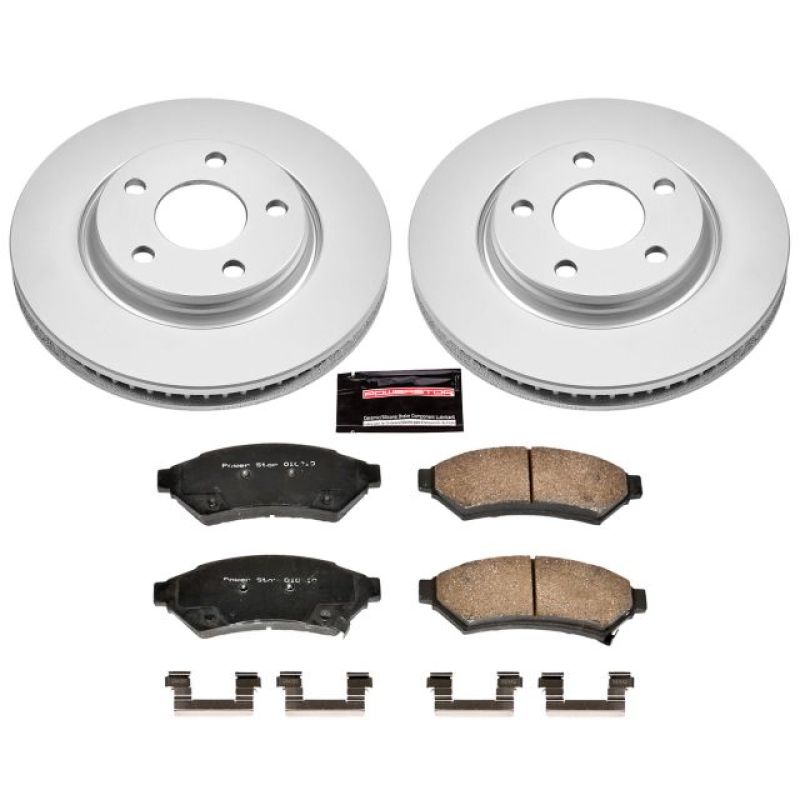 Picture of Power Stop 05-09 Buick Allure Front Z17 Evolution Geomet Coated Brake Kit