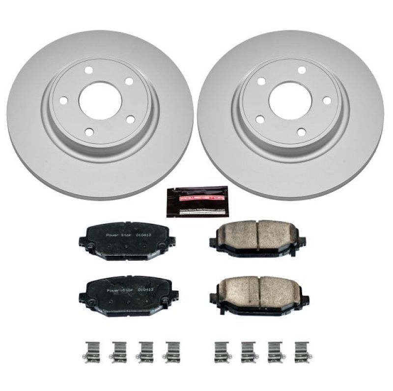 Picture of Power Stop 12-16 Chrysler Town & Country Rear Z17 Evolution Geomet Coated Brake Kit