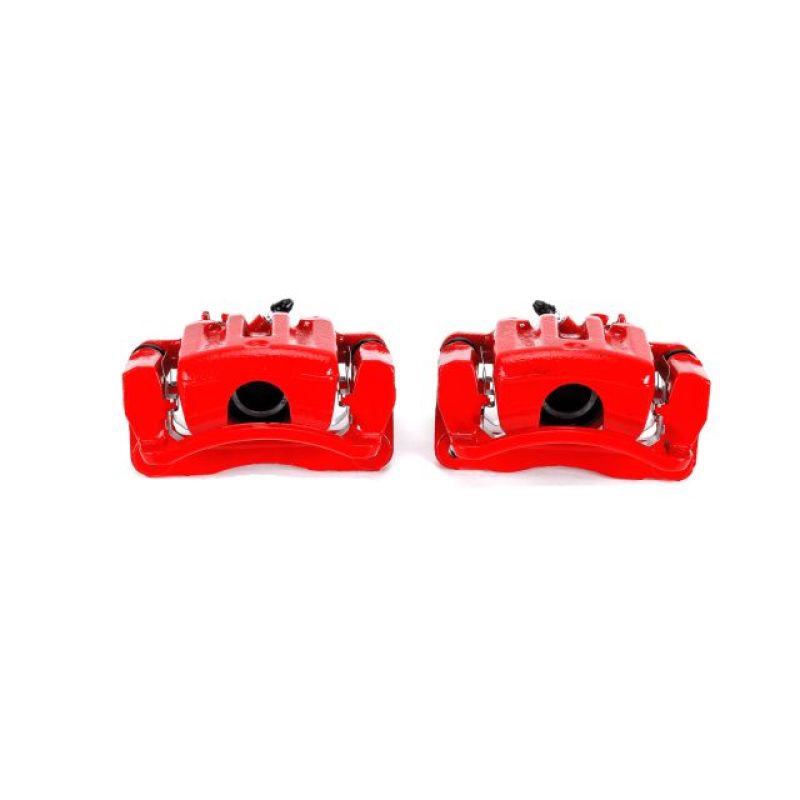 Picture of Power Stop 12-15 Chevrolet Captiva Sport Rear Red Calipers w/Brackets - Pair