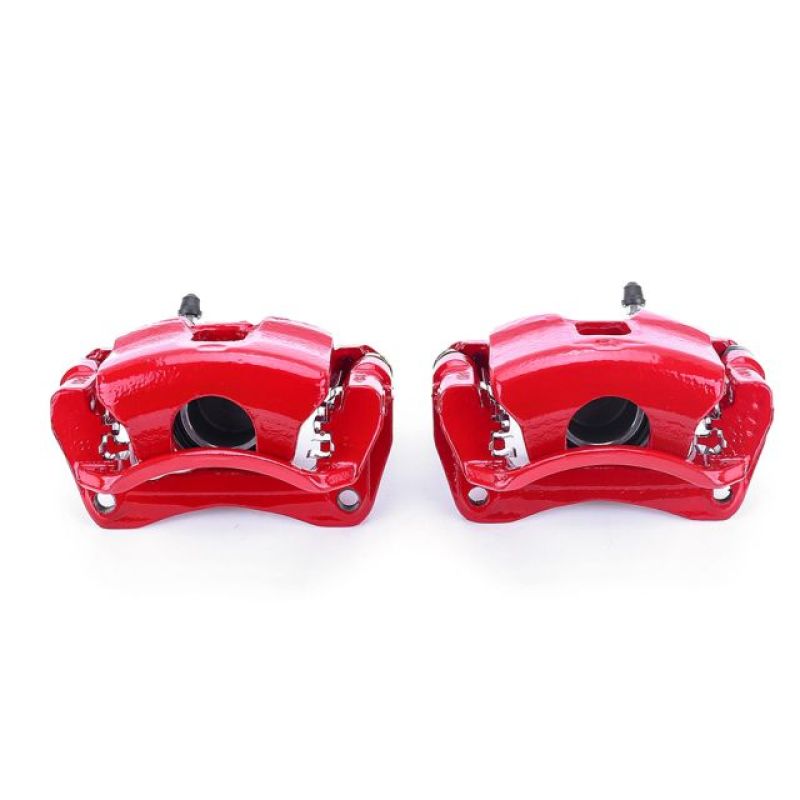 Picture of Power Stop 98-02 Chevrolet Prizm Front Red Calipers w/Brackets - Pair