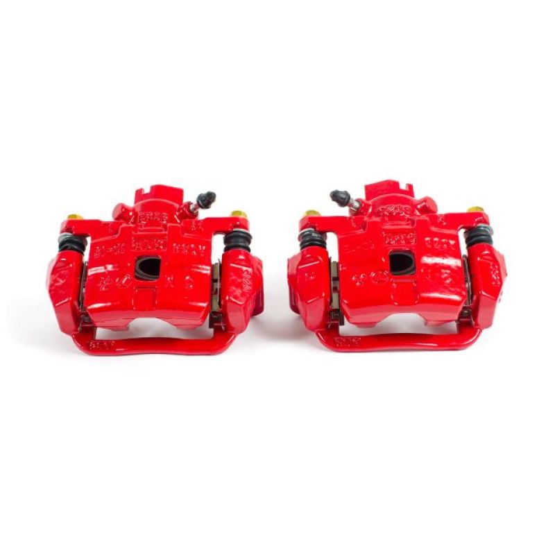 Picture of Power Stop 03-06 Subaru Baja Rear Red Calipers w/Brackets - Pair