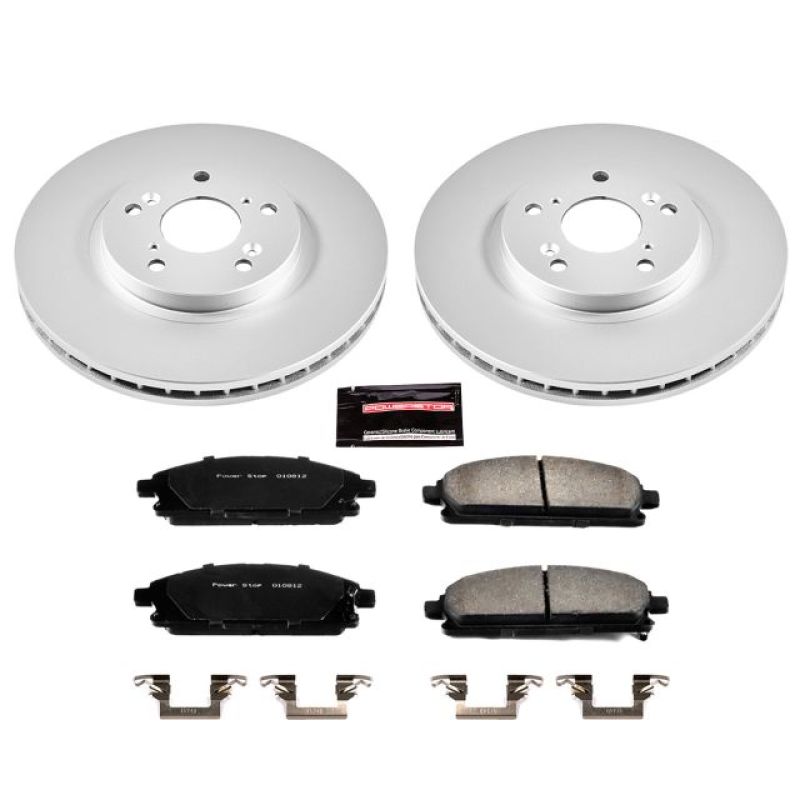 Picture of Power Stop 03-06 Acura MDX Front Z17 Evolution Geomet Coated Brake Kit