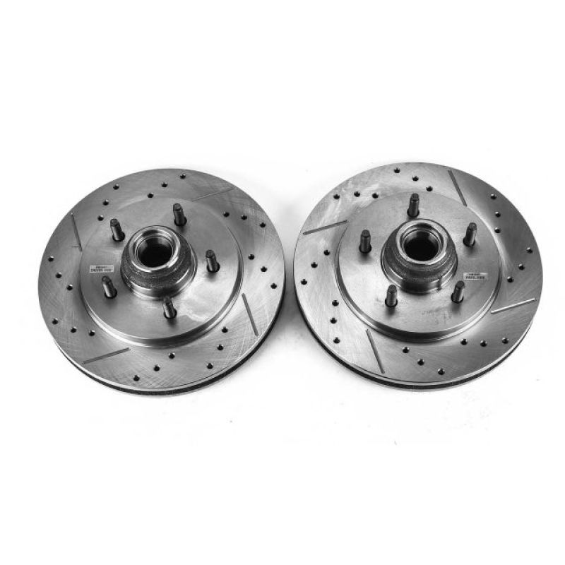 Picture of PowerStop PSB Evolution Drill/Slot Rotor Brake Rotors - AR8563XPR