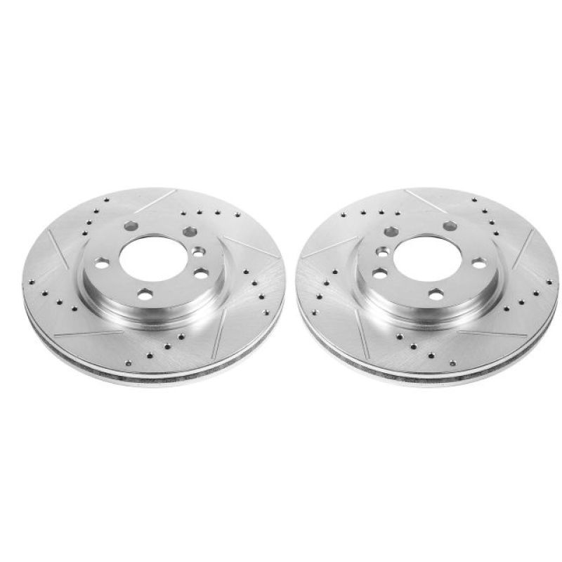 Picture of PowerStop PSB Evolution Drill/Slot Rotor Brake Rotors - EBR1413XPR