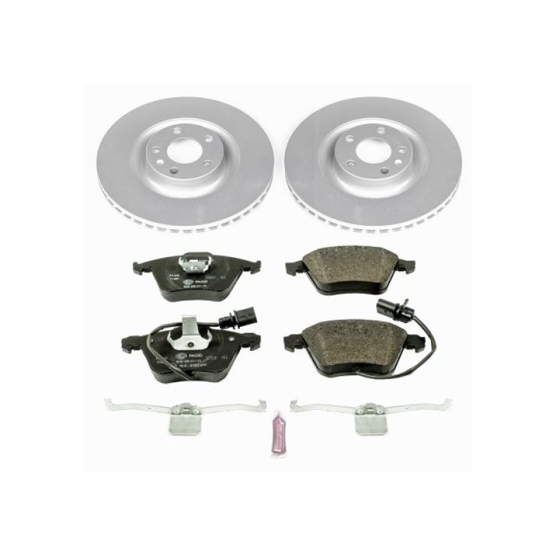 Picture of Power Stop 04-09 Audi S4 Front Euro-Stop Brake Kit