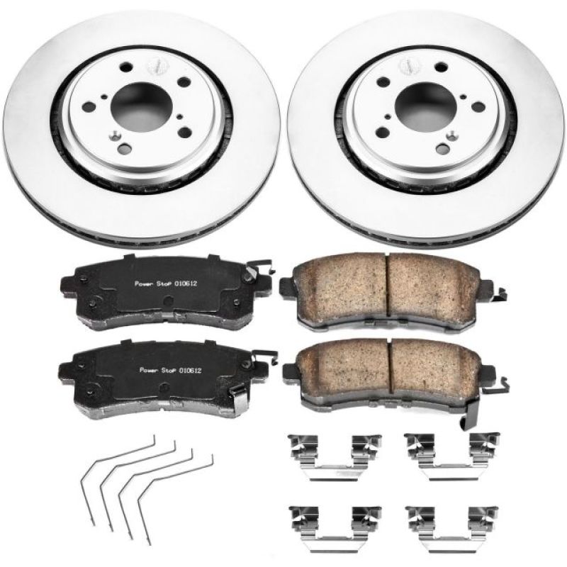 Picture of Power Stop 15-17 Honda Odyssey Front Z17 Evolution Geomet Coated Brake Kit