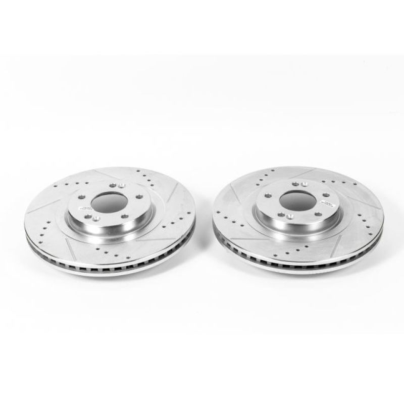 Picture of PowerStop PSB Evolution Drill/Slot Rotor Brake Rotors - JBR1585XPR