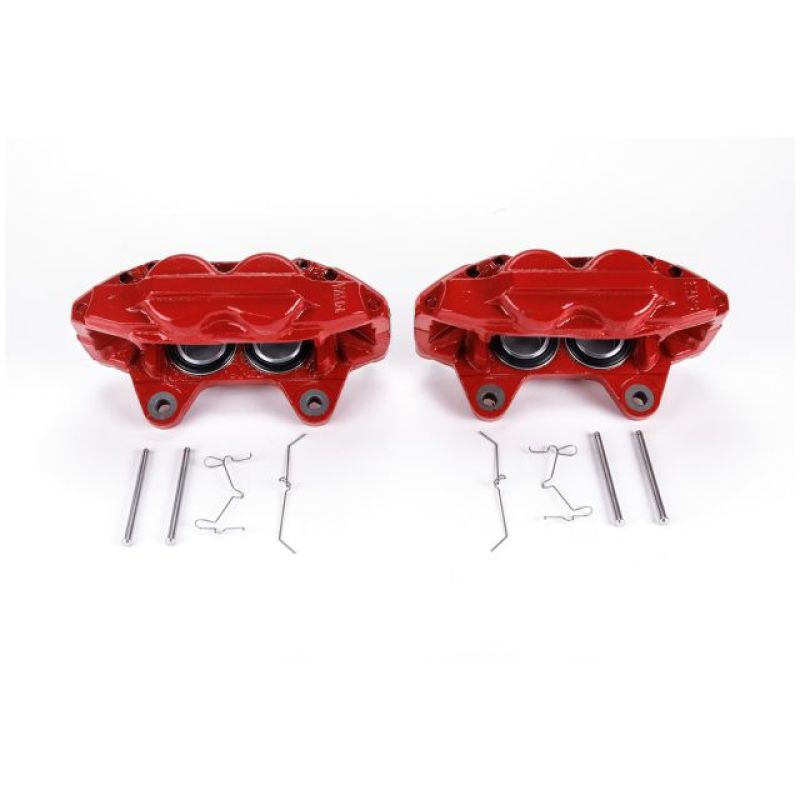 Picture of Power Stop 10-15 Lexus GX460 Front Red Calipers w/o Brackets - Pair