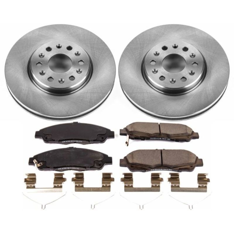 Picture of Power Stop 17-18 GMC Acadia Front Autospecialty Brake Kit