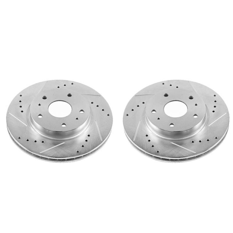 Picture of PowerStop PSB Evolution Drill/Slot Rotor Brake Rotors - JBR1504XPR