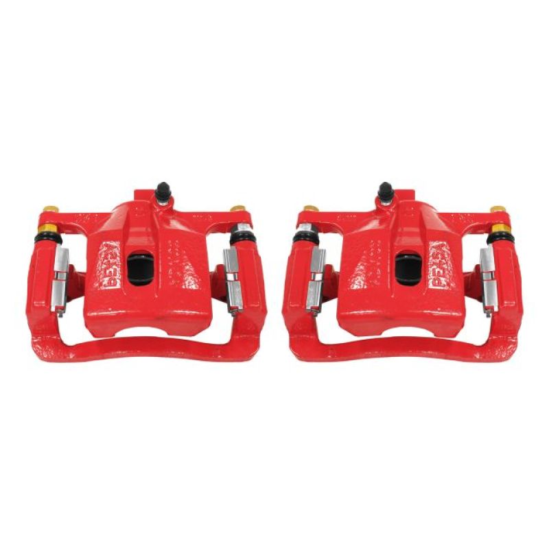 Picture of Power Stop 06-10 Hummer H3 Rear Red Calipers w/Brackets - Pair